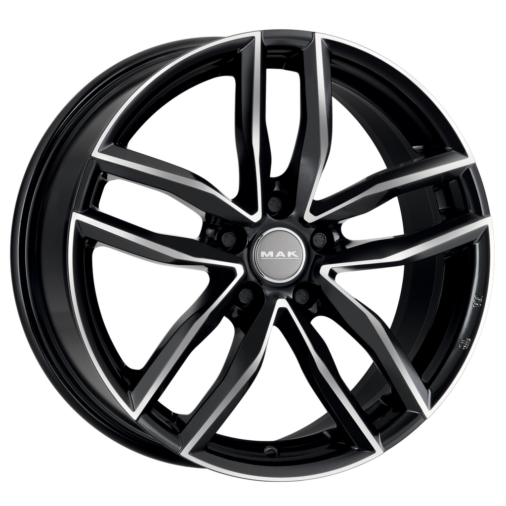 MAK Sarthe 8.5xR19/5x112 ET 42 Dia 66.45 Black mirror