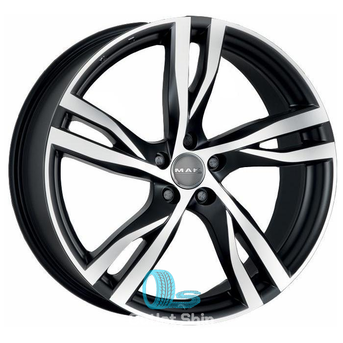 MAK Stockholm 8.5xR20/5x112 ET 45 Dia 66.6 Ice Black