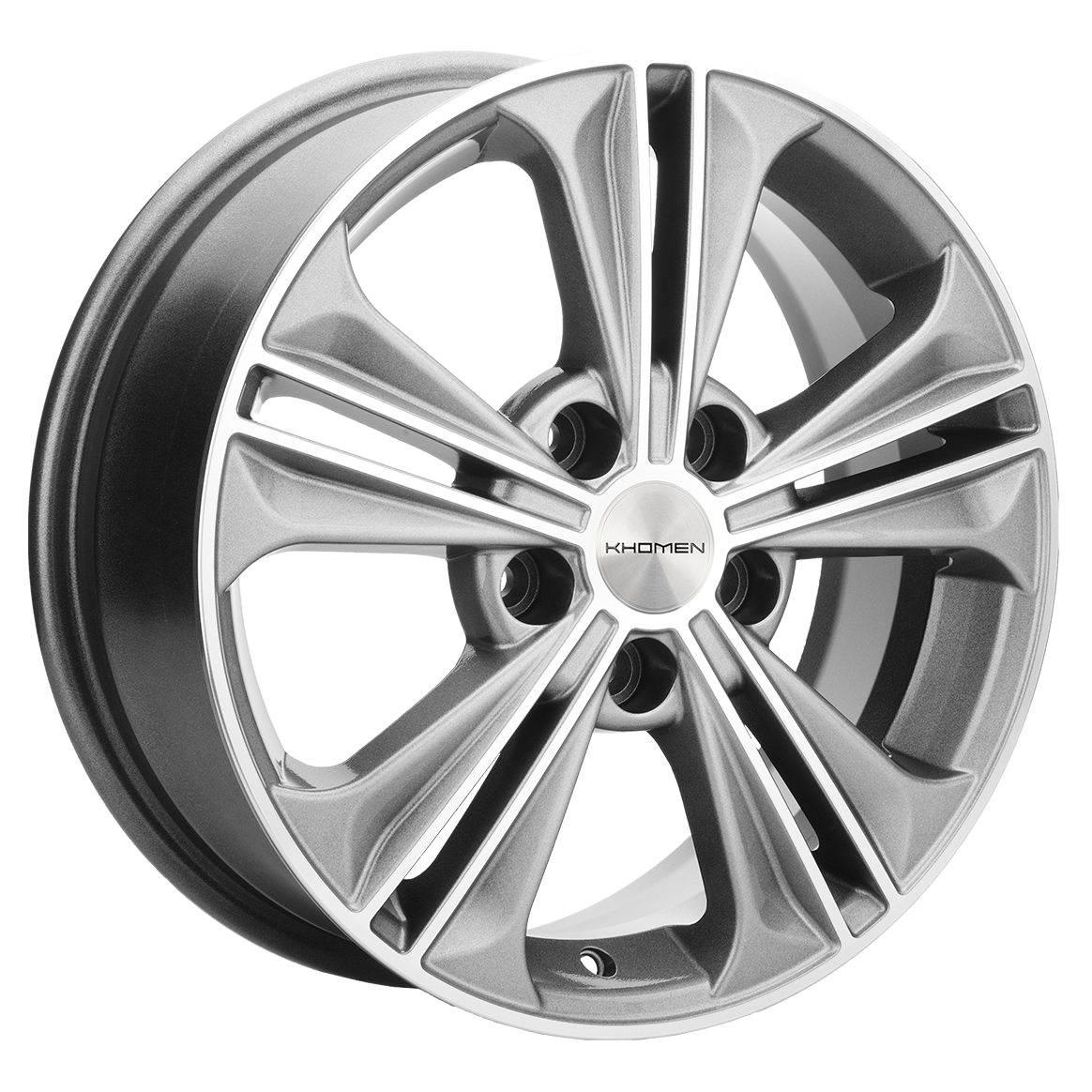 Khomen Wheels KHW1603 (Creta/Seltos) 6xR16/5x114.3 ET 43 Dia 67.1 Gray-FP