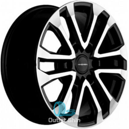 Khomen Wheels KHW1805 (Mohave) 7.5xR18/6x114.3 ET 38 Dia 67.1 Black-FP