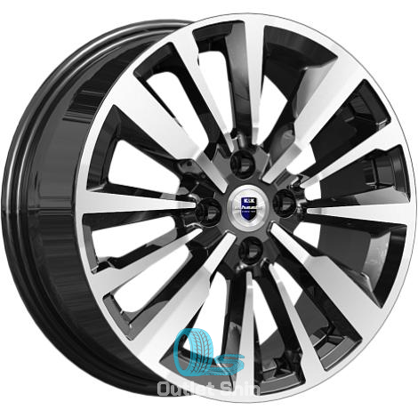 K&K Эрман 6.5xR16/4x98 ET 35 Dia 58.6 Алмаз черный