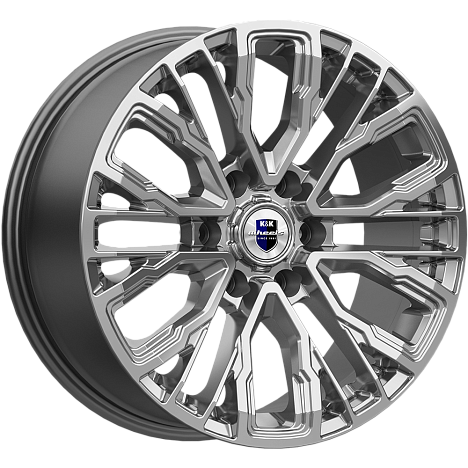 K&K Кортес (КС1102) 8.5xR19/6x139.7 ET 30 Dia 106.1 Дарк платинум