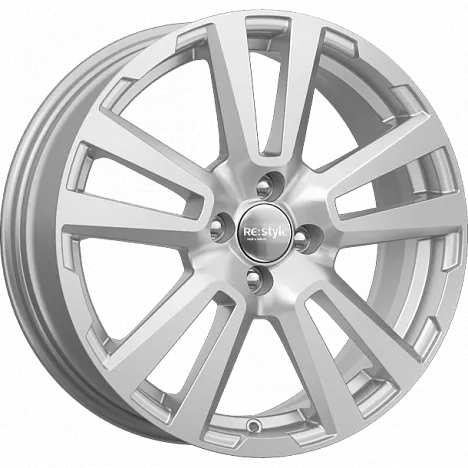 K&K КС874 6.5xR17/4x100 ET 41 Dia 60.1 Сильвер