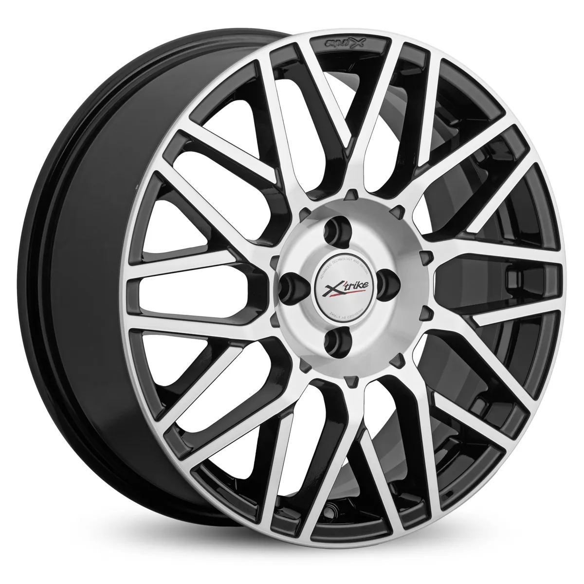 Xtrike X-131 7.0xR17/4x100 ET 41 Dia 60.1 BK/FP