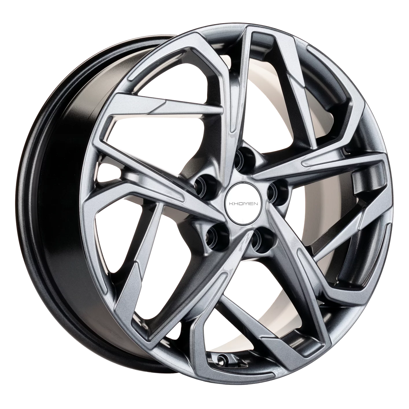 Khomen Wheels KHW1716 (CX-5/i40/X-Trail) 7xR17/5x114.3 ET 45 Dia 67.1 Gray