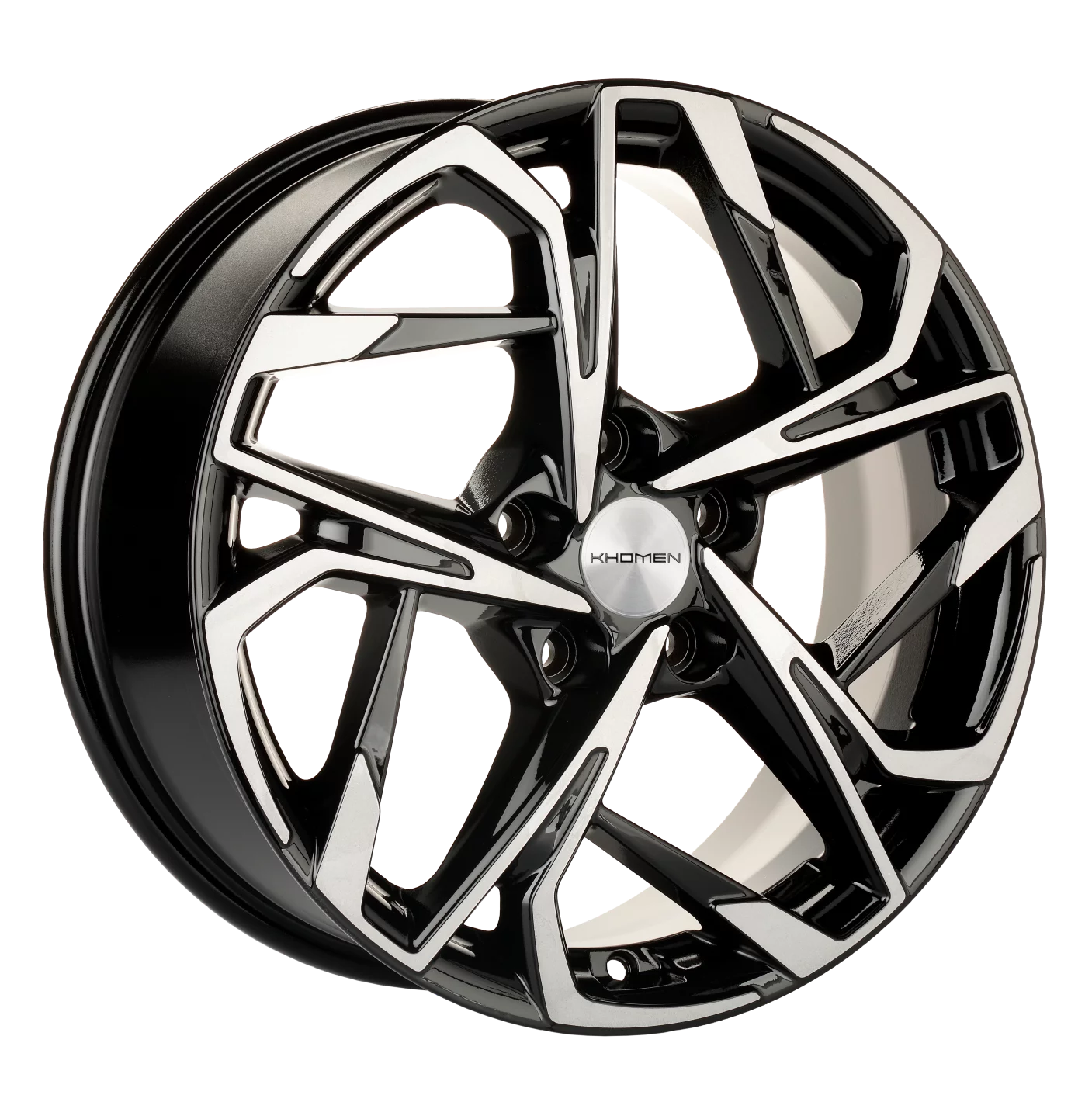 Khomen Wheels KHW1716 (Sonata) 7xR17/5x114.3 ET 48 Dia 67.1 Black-FP