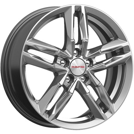 K&K Sayan (КС731) 6xR16/5x100 ET 38 Dia 57.1 Дарк платинум