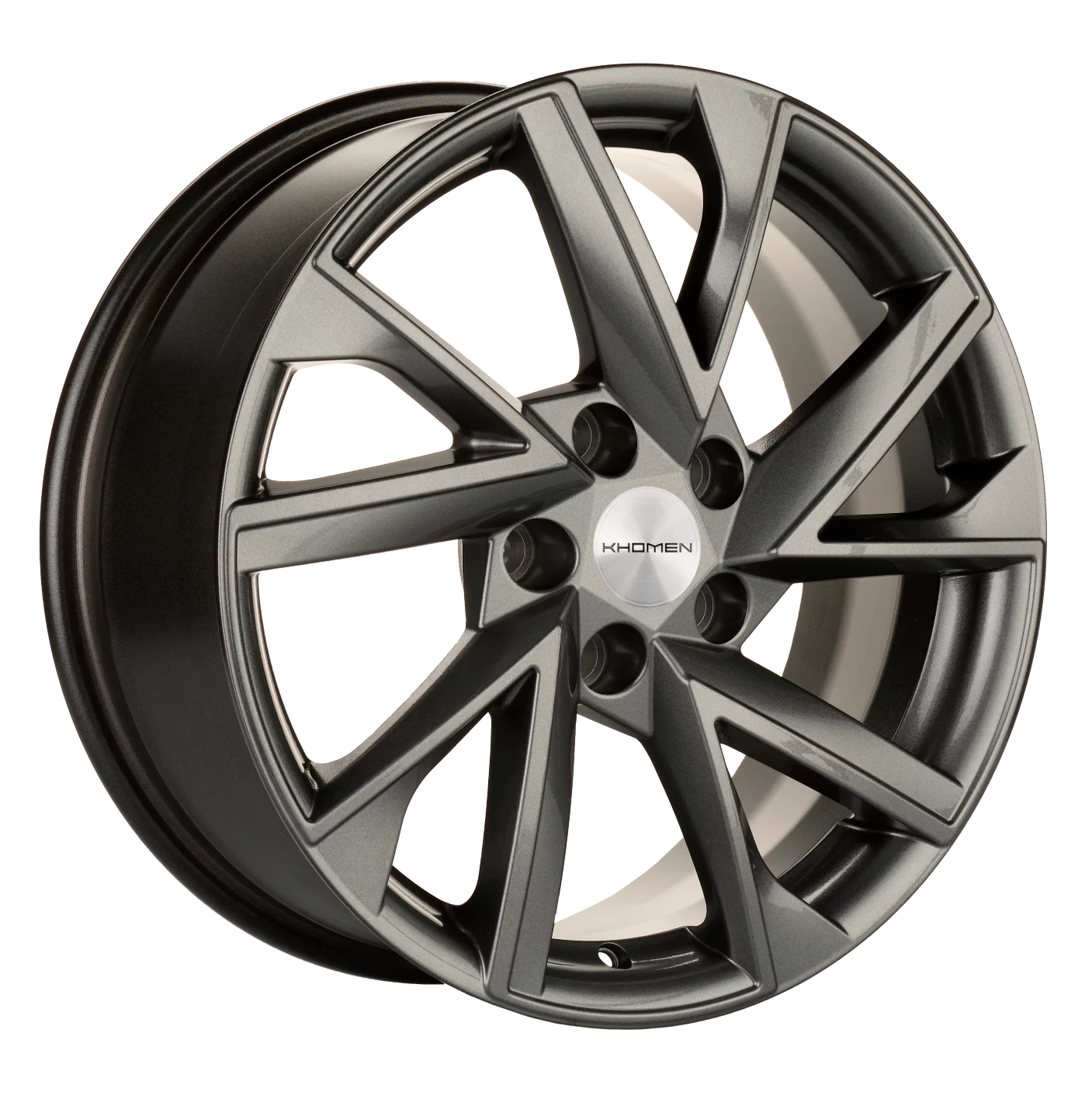 Khomen Wheels KHW1714 (Kodiaq/Tiguan) 7xR17/5x112 ET 40 Dia 57.1 Gray