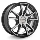 Xtrike X-104 6.0xR14/5x114.3 ET 38 Dia 67.1 BK/FP