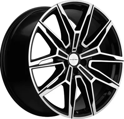 Khomen Wheels KHW2105 (X5/X6/X7 осн.) 9.5xR21/5x112 ET 37 Dia 66.6 Black-FP