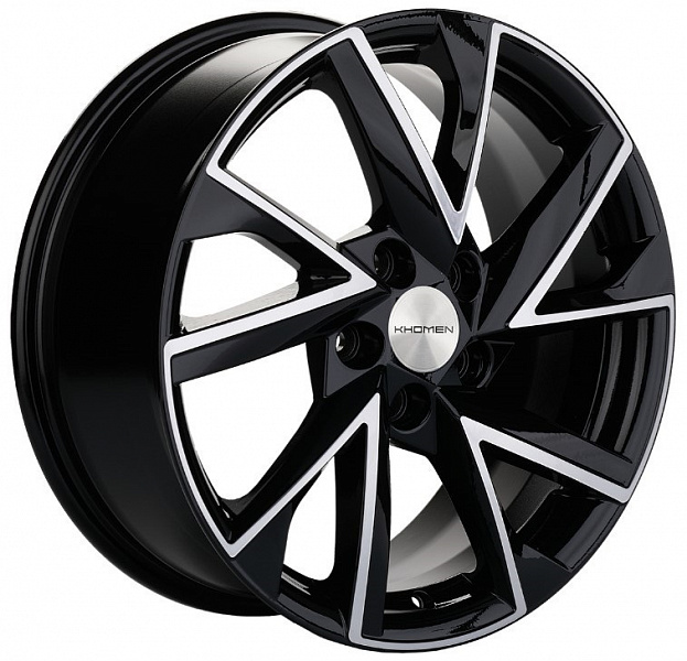 Khomen Wheels KHW1714 (DFM580) 7xR17/5x110 ET 45 Dia 67.1 Black-FP