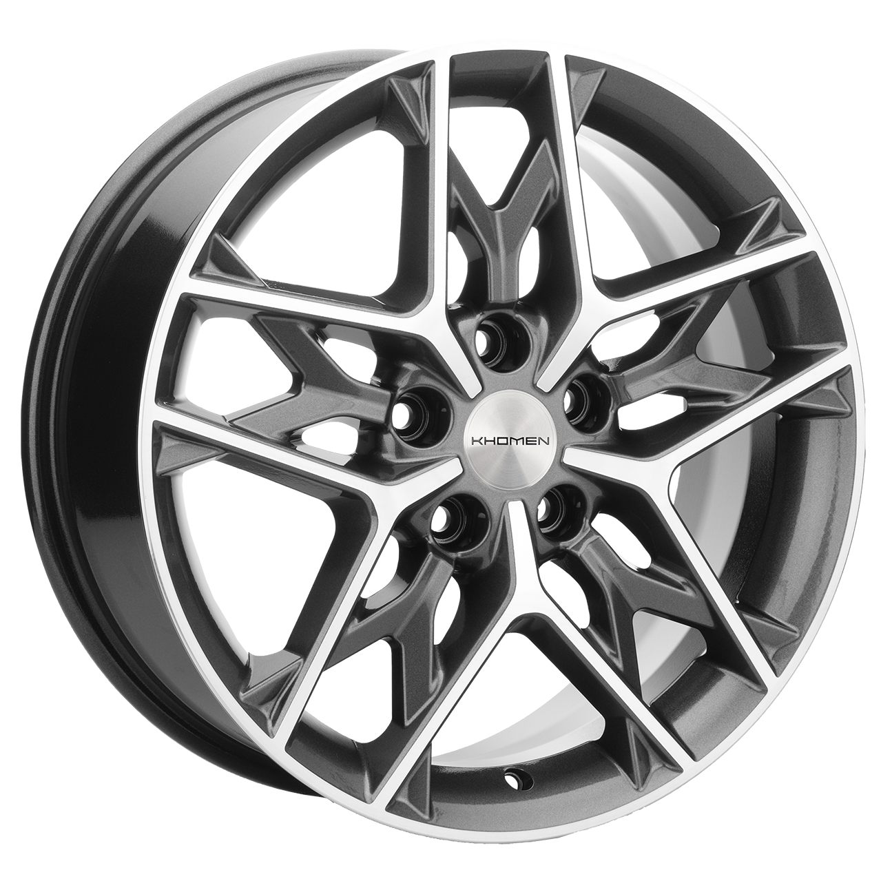 Khomen Wheels KHW1709 (CX-5/Seltos/Optima) 7xR17/5x114.3 ET 50 Dia 67.1 Gray-FP