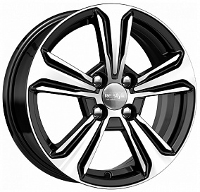 K&K КС777 6xR15/4x100 ET 48 Dia 54.1 Алмаз черный