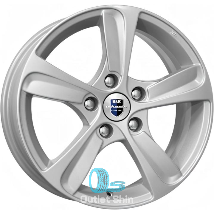 K&K Катана 7xR16/5x114.3 ET 38 Dia 67.1 Elite silver