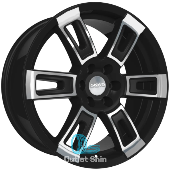 Скад Тор 6.5xR15/5x139.7 ET 40 Dia 98.5 Алмаз бархат