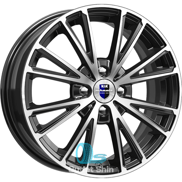 K&K Меандр 6xR15/4x98 ET 35 Dia 58.6 Алмаз черный