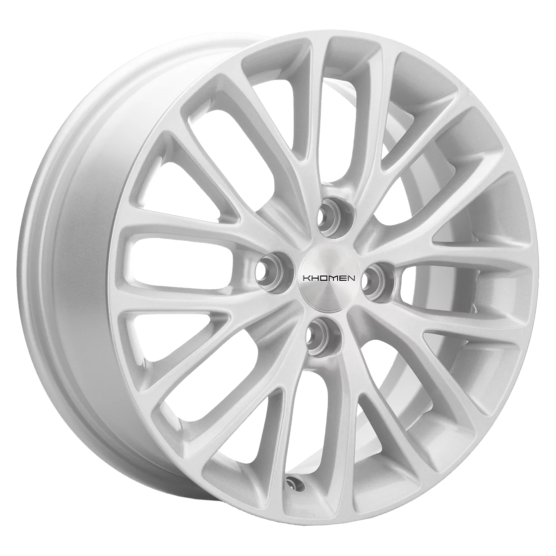 Khomen Wheels KHW1506 (Logan) 6xR15/4x100 ET 40 Dia 60.1 F-Silver
