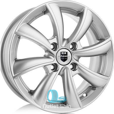 K&K Бриз 6xR15/4x100 ET 46 Dia 54.1 Дарк платинум