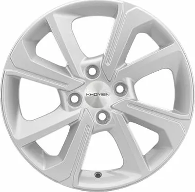 Khomen Wheels KHW1501 (Vesta) 6xR15/4x100 ET 50 Dia 60.1 F-Silver