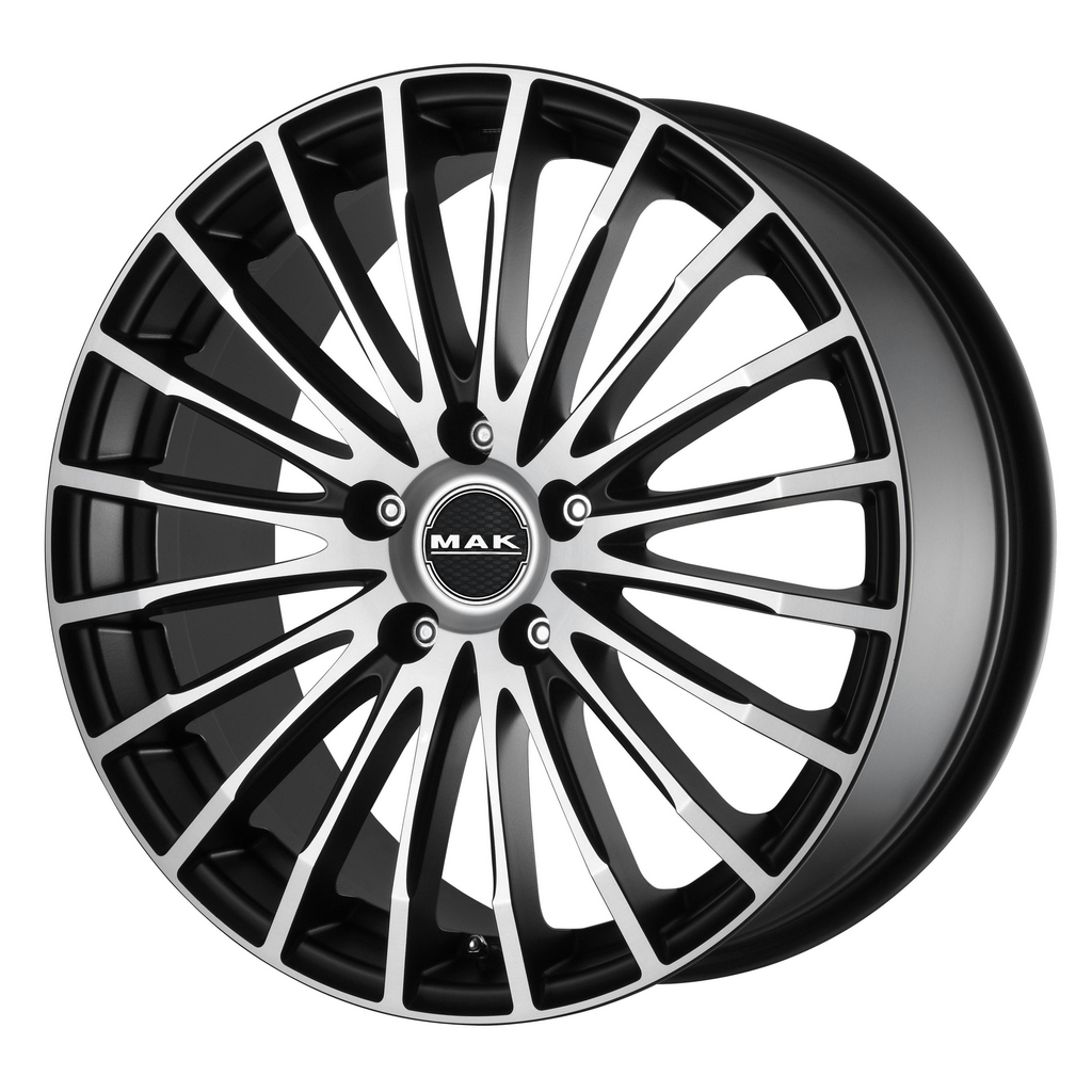 MAK Fatale 7.5xR17/5x100 ET 48 Dia 56.1 Ice Black