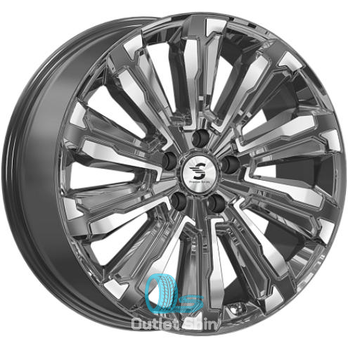 K&K Humber 8xR20/5x112 ET 34 Dia 57.1 Алмаз графит