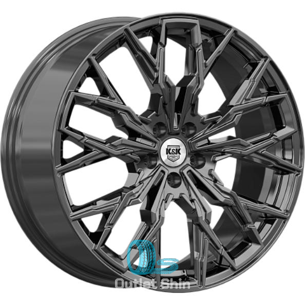 K&K Элерон 9xR20/5x120 ET 30 Dia 66.1 Черный