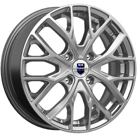 K&K Лилиом-оригинал (КС891) 6xR16/4x100 ET 49 Dia 54.1 Дарк платинум