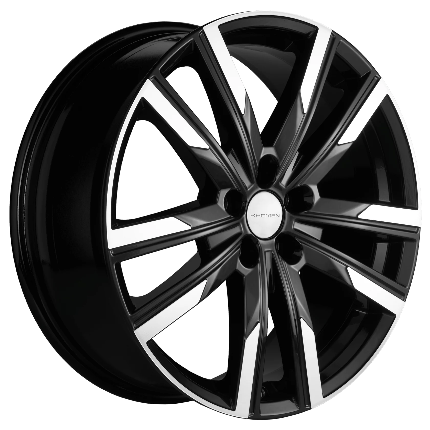 Khomen Wheels KHW1905 (NX/RAV4) 7.5xR19/5x114.3 ET 40 Dia 60.1 Black-FP