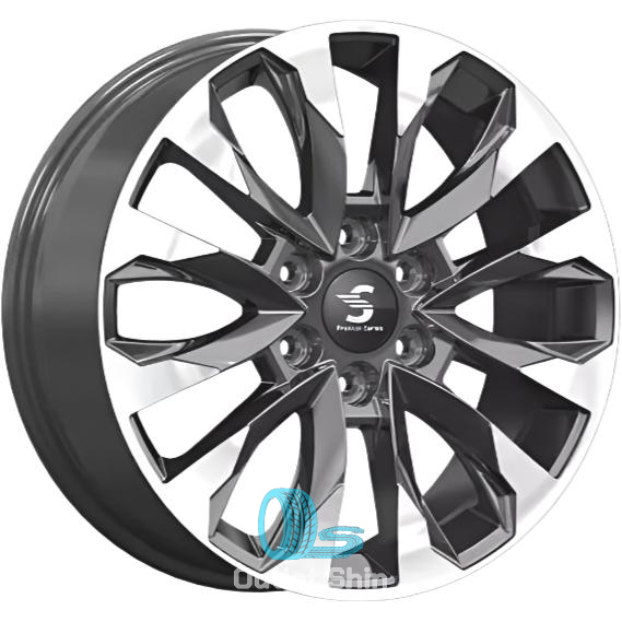 K&K KP007 8xR20/6x139.7 ET 42 Dia 75.1 Алмаз графит