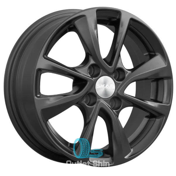 Скад Ницца 5.5xR14/4x98 ET 35 Dia 58.6 Черный бархат