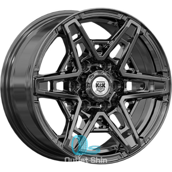 K&K Блэкберн 8xR17/6x139.7 ET 36 Dia 67.1 Кварц