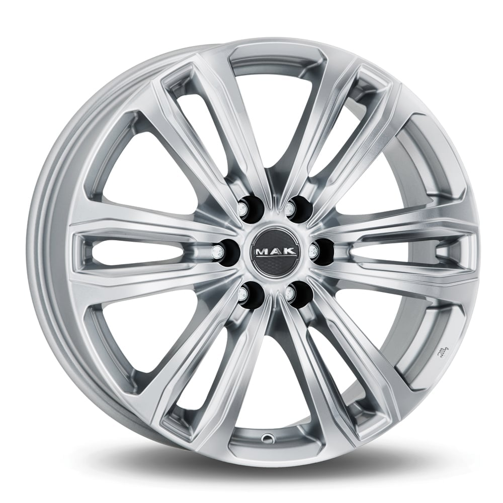 MAK Safari 6 8.5xR20/6x139.7 ET 20 Dia 106.1 Silver