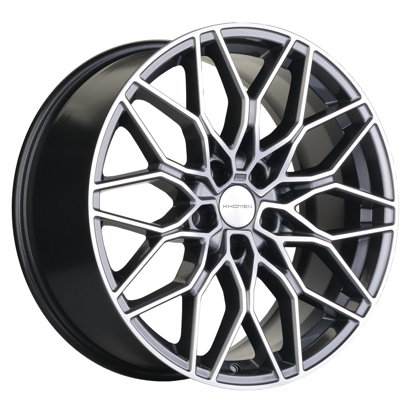 Khomen Wheels KHW1902 (Audi/VW) 8.5xR19/5x112 ET 28 Dia 66.6 Gray-FP