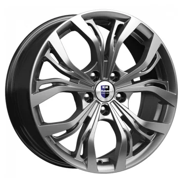 K&K Аламида (КС705) 7xR17/5x108 ET 45 Dia 60.1 Дарк платинум