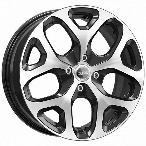 K&K КС869 6.5xR16/4x100 ET 50 Dia 60.1 Алмаз черный