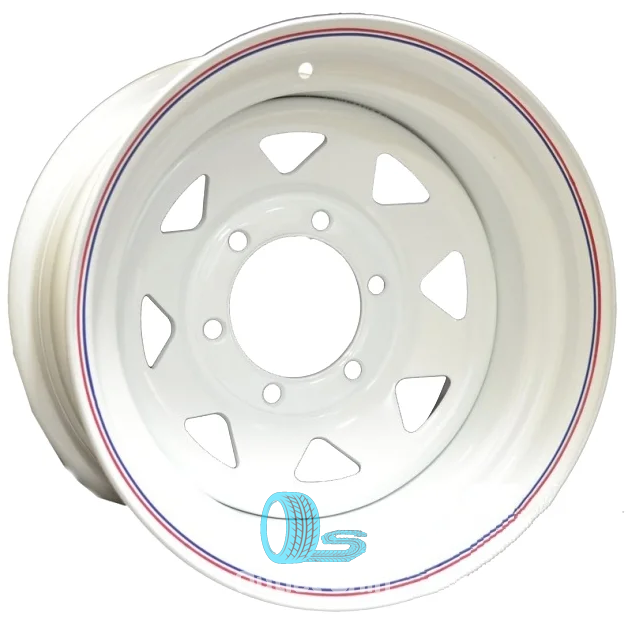 Off Road Wheels Nissan/Toyota 8xR16/6x139.7 ET -25 Dia 110.1 White