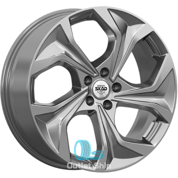 Скад KL-1163 7.5xR19/5x114.3 ET 45 Dia 60.1 Графит