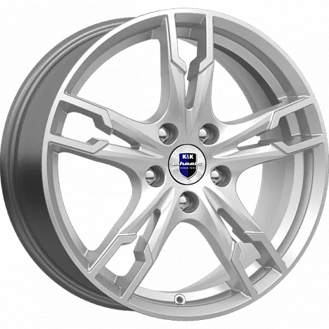 K&K Солар (КС875) 7xR17/5x100 ET 38 Dia 67.1 Сильвер SK