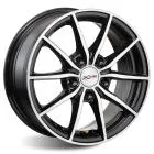 Xtrike X-111 6.5xR15/5x110 ET 35 Dia 65.1 BK/FP