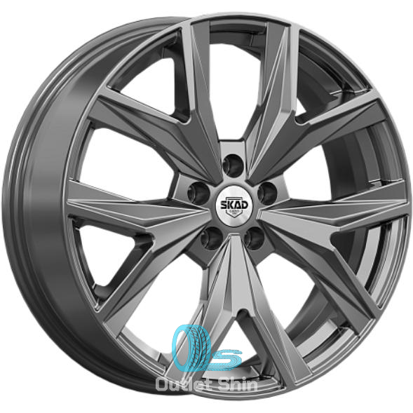 Скад KL-1162 7xR19/5x112 ET 43 Dia 57.1 Графит