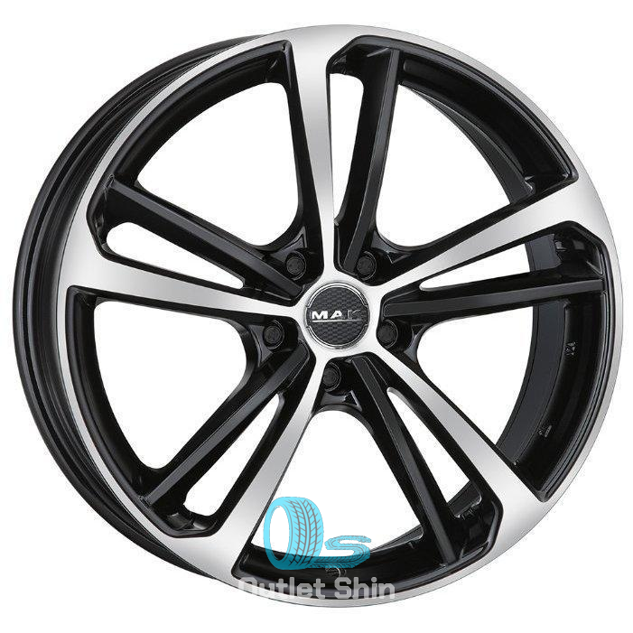 MAK Nurburg 8.5xR21/5x112 ET 43 Dia 66.6 Black mirror