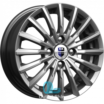K&K Акцент 7xR17/5x100 ET 48 Dia 56.1 Дарк платинум