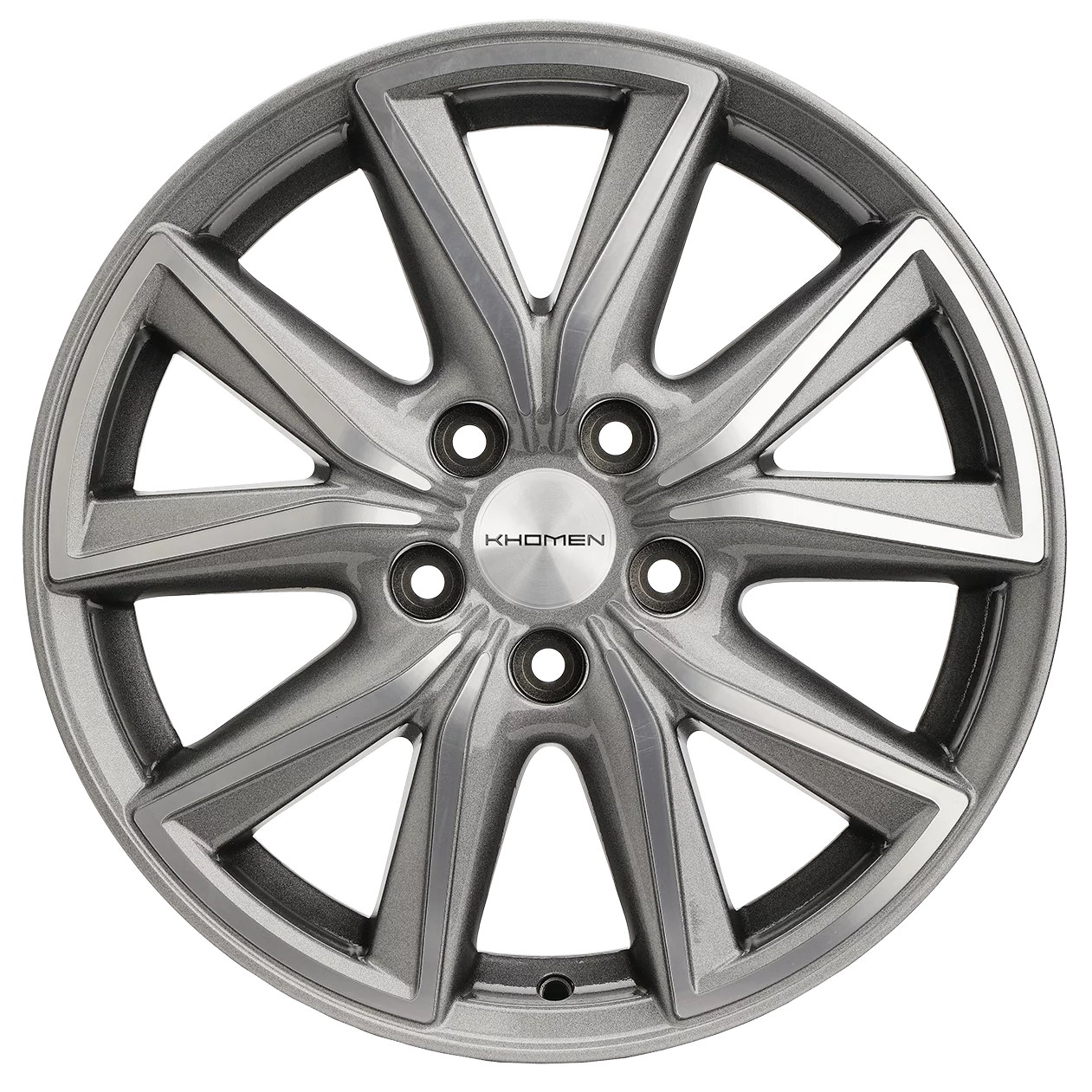 Khomen Wheels KHW1706 (RAV4) 7xR17/5x114.3 ET 39 Dia 60.1 G-Silver-FP