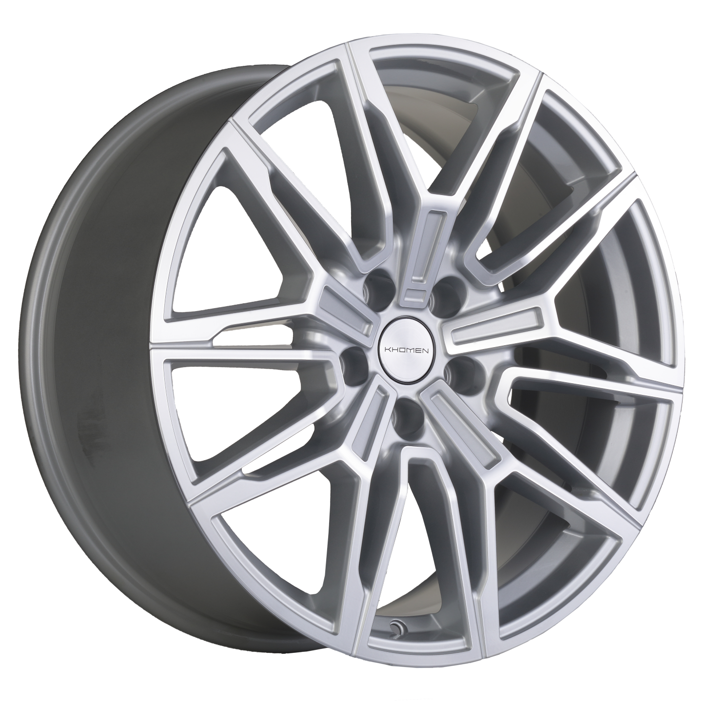 Khomen Wheels KHW1904 (BMW Rear) 9.5xR19/5x112 ET 40 Dia 66.6 Brilliant Silver