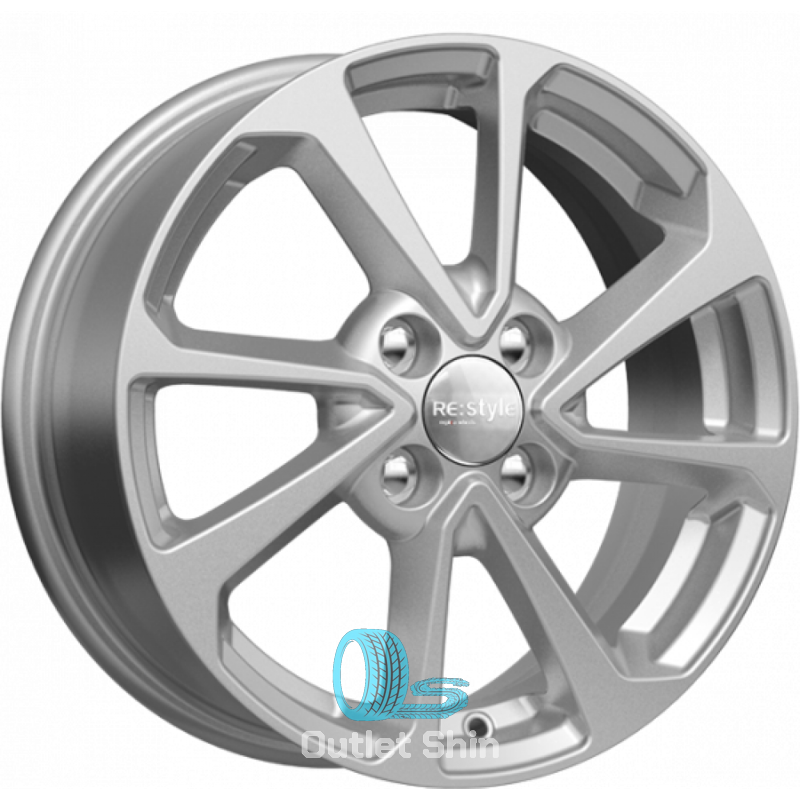 K&K КС861 6xR15/4x100 ET 50 Dia 60.1 Сильвер
