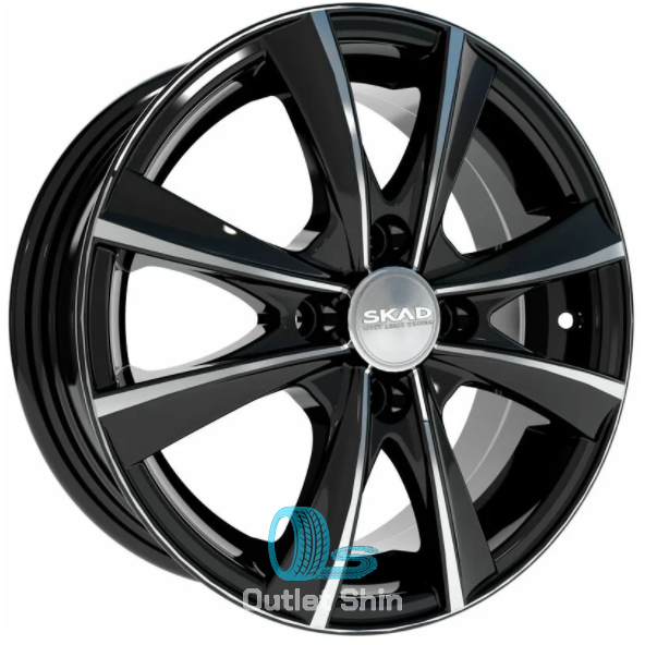 Скад Мальта 6xR15/4x114.3 ET 45 Dia 56.6 Алмаз
