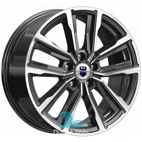 K&K Лацио 7.5xR17/5x114.3 ET 45 Dia 67.1 Алмаз черный