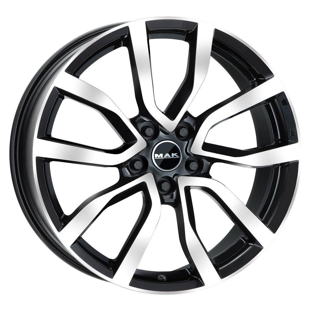 MAK Midlands 9.5xR21/5x112 ET 25 Dia 66.45 Black mirror