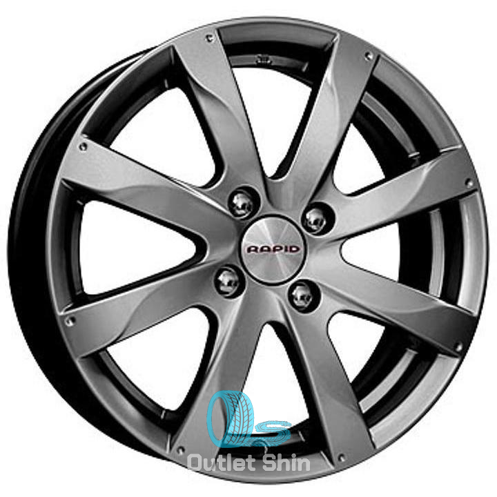 K&K Джемини 6xR15/4x100 ET 37 Dia 60.1 Дарк платинум