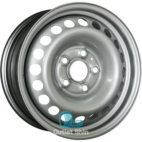 ТЗСК Largus Logan 5.5xR14/4x100 ET 43 Dia 60.1 Silver